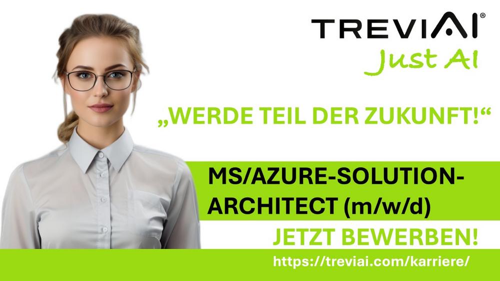 TREVIA – MS/Azure-Solution-Architect (m/w/d) (Vollzeit | Bochum / Telearbeit)