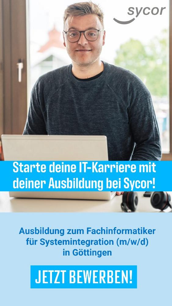 Ausbildung zum Fachinformatiker für Systemintegration (m/w/d) (Ausbildung / Duales Studium | Göttingen)