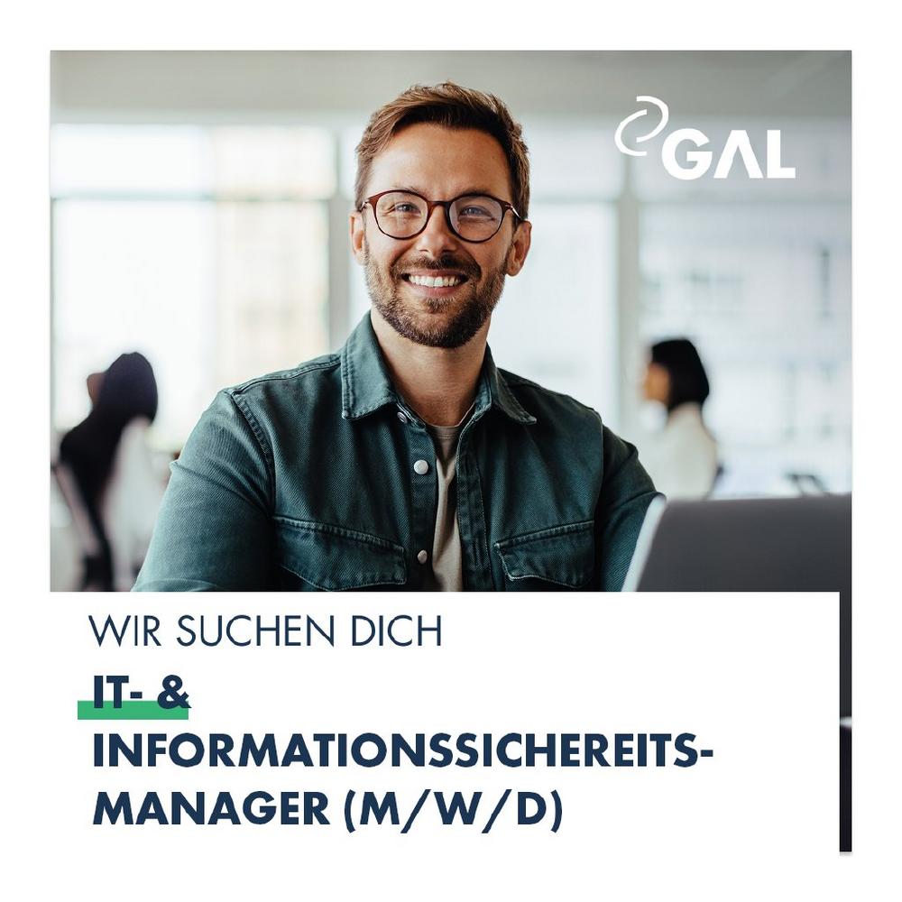 IT- & Informationssicherheitsmanager:in (ISMS) (m/w/d) (Vollzeit | Hungen / Telearbeit)